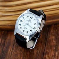 Montre Shanghai 7120 d'inspiration vintage 36 mm - Montre-bracelet mécanique pour homme pour collectionneurs et passionnés de montres 4