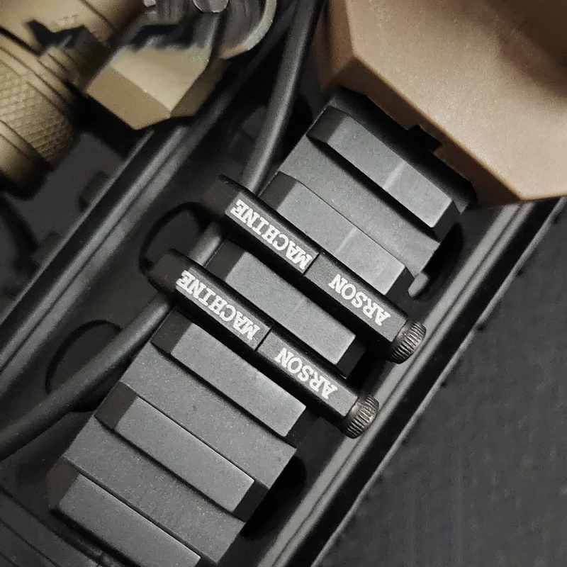 3 teile/satz Draht Guide System Management Clip für Pic Rail M300 M600 PEQ DBAL-A2 3PCS 20mm Picatinny Kabel Management System – Detail 5