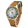 Beautiful Boys Girls Quartz Watch Kids Children's Fabric Strap Student Time Clock Wristwatch Colorful Number Dial birthday Gifts 3