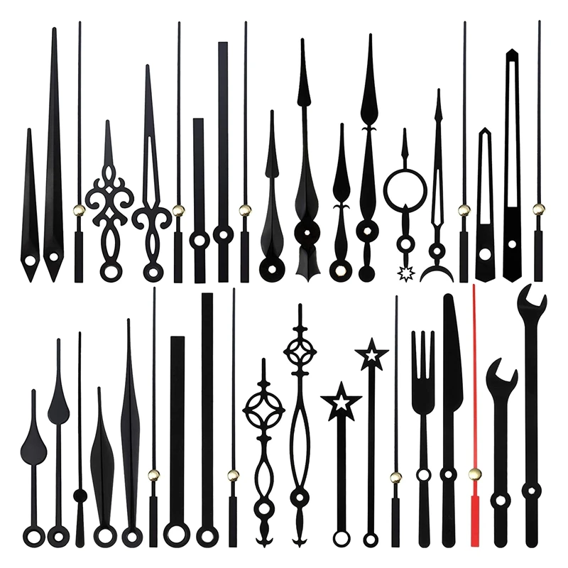 14 Styles Clock Movement Mechanism,nonticking Clock Hands,diy Repair