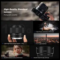 NEW Viltrox 25mm F1.7 Air Auto Focus APS-C Prime Lens for Fuji xm5 X-T5 X-T30 II Nikon Z Mount ZFC Z50 Z7II Sony zve10 II a7iv - Image 2