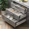 Drawer Tableware Box Expandable Kitchen Utensil Tray 5Compartments Forks Knives Storage Drawer Organizer Divider Container 1
