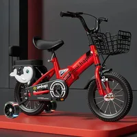 Vélo pliable pour enfants de 16 pouces, jouet Portable pour enfants de 2 à 8 ans, bébé apprenant à monter, véhicule à roues d'entraînement 3
