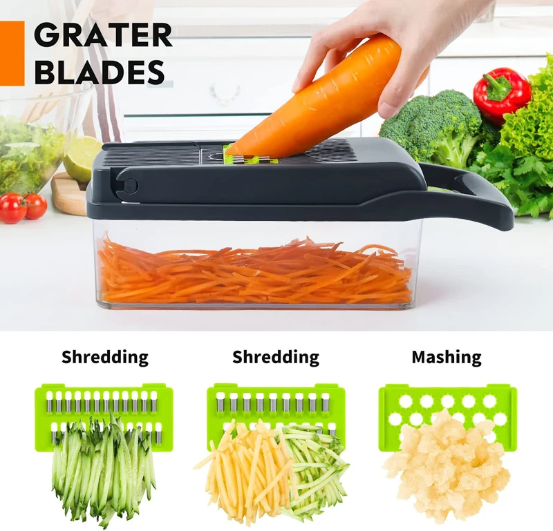 Heavy Duty Vegetable Slicer Dicer Vegetable Chopper for Veggies, Onions,  Carrots, Cucumbers and more - AliExpress