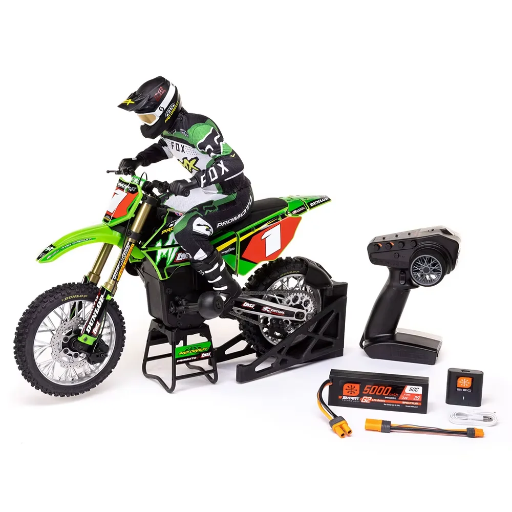 LOSI 1:4 Promoto-MX LOS06000 LOS06002 RTR 1/4 RC 模擬電動リモコン
