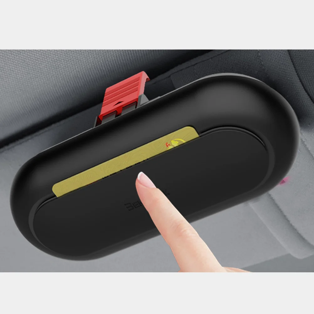 

Car Sun Visor Clip Glasses Case Cars High Speed Sunglasses Holder High-speed IC