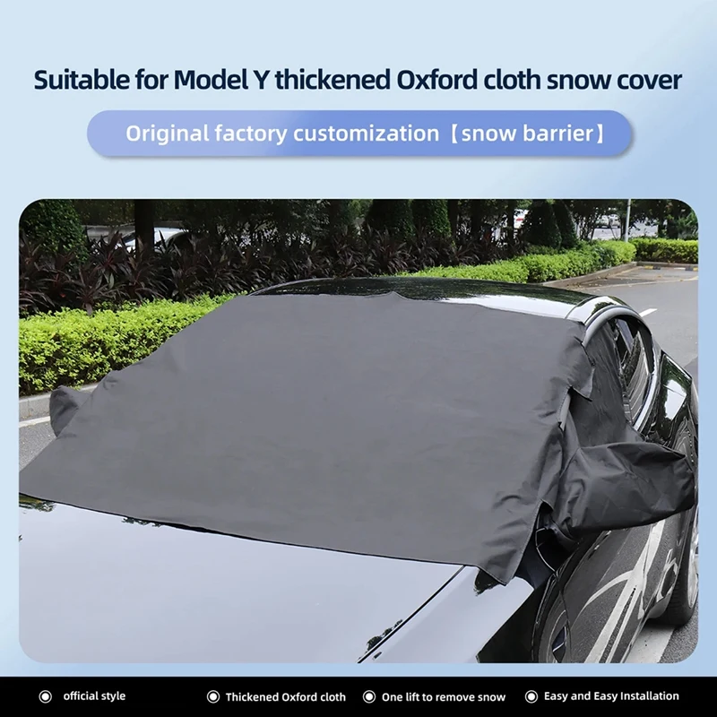 

For Tesla Model 3 Model S Model Y Car Covers Front Windshield Shade Winter Anti Snow Auto Cover Exterior Spare Parts Parts