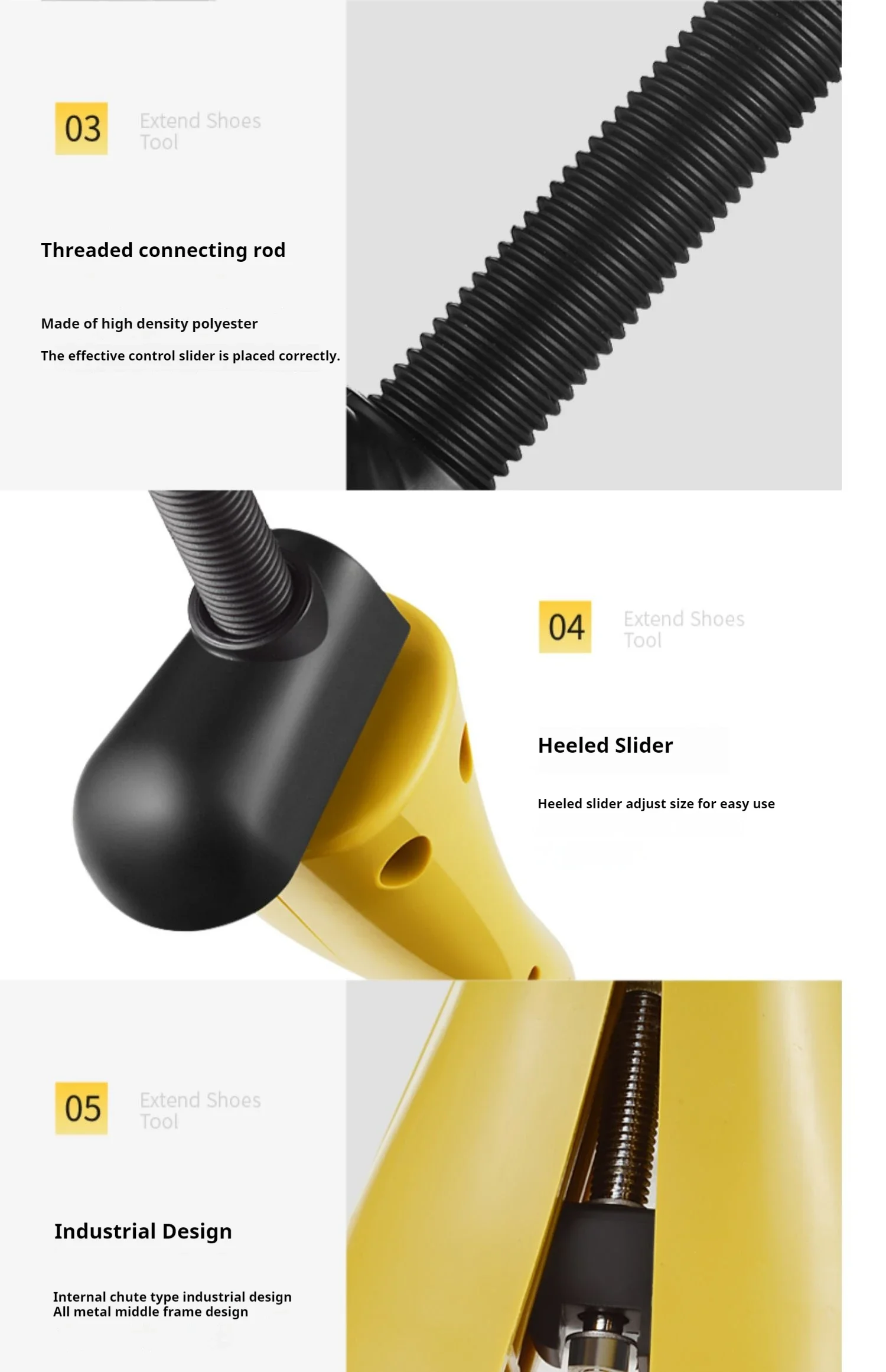 2 Stück verstellbare, professionelle Schuhspanner für Herren und Damen, Spanner für Stiefel, Sneaker, Absätze – verlängern die Lebensdauer von Schuhen – Detail 11