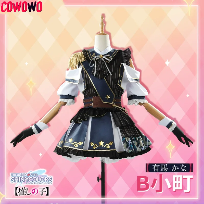 

COWOWO Oshi No Ko Arima Kana Dress Cosplay Costume Cos Game Anime Party Uniform Hallowen Play Role Clothes Clothing