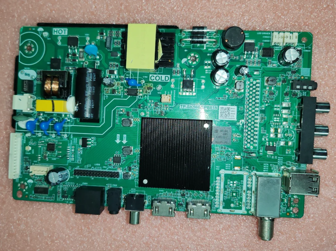 

Free shipping! TP.SK506S.PB818 Three in one TV motherboard tested well 48W 30--87v 280ma