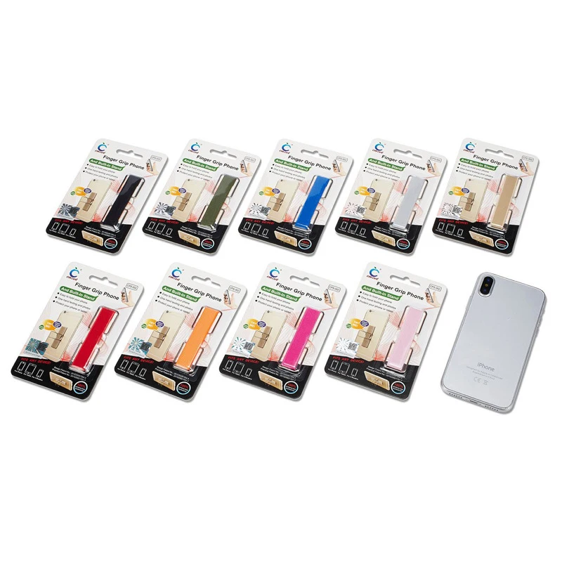 cell phone holder for car Dây Đeo Co Giãn Giá Đỡ Điện Thoại Kẹp Ngón Dây Đeo Điện Thoại Kẹp Giữ Điện Thoại Điện Thoại Chân Đế Chống Thả Băng smartphone stand