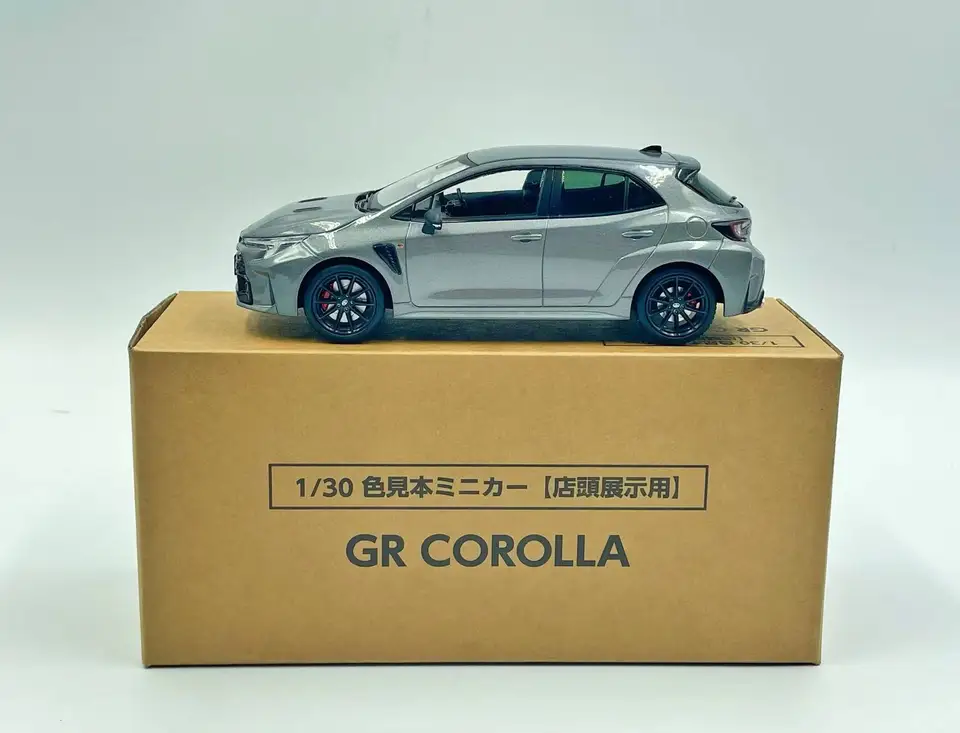 GR COROLLA 1/30スケールミニカー Amazon | 1/30 ミニカー 新型GRカローラ GR COROLLA 非売品