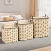 New Large Capacity Clothes Storage Bags Closet Organizers Storage Bins Foldable Storage Toy Containers Box Dust-Proof Moving Bag 5