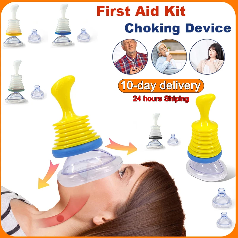 Portable First Aid Kit LifeVac Choking Device Outdoor Choking Emergency Device Breath Trainer