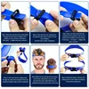 DIY Hair Trimming Template Haircut Band Breathable Curved Silicone Home Hair Trimming Guide for Boys Men 4