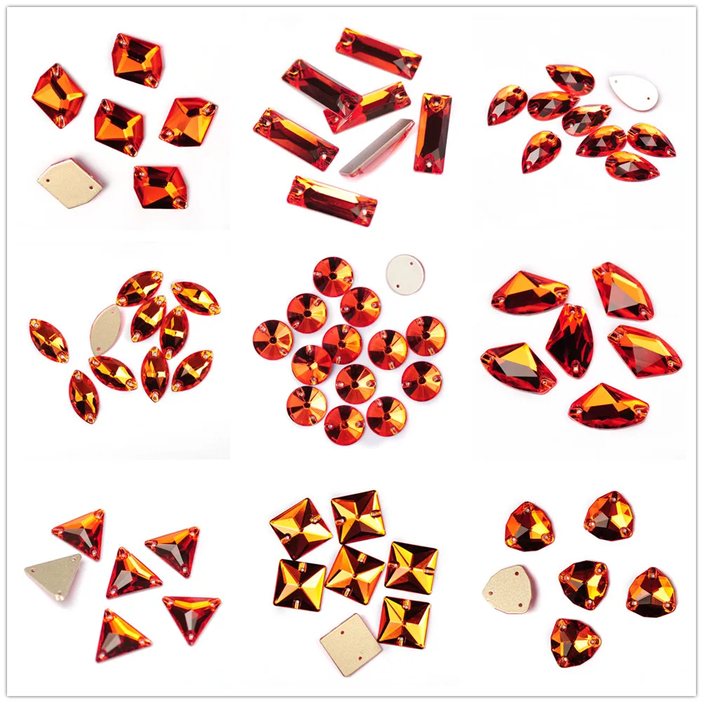 

YANRUO гиацинт с плоской спинкой драгоценный камень для шитья хрустальные самодельные гимнастические камни для свадебного платья