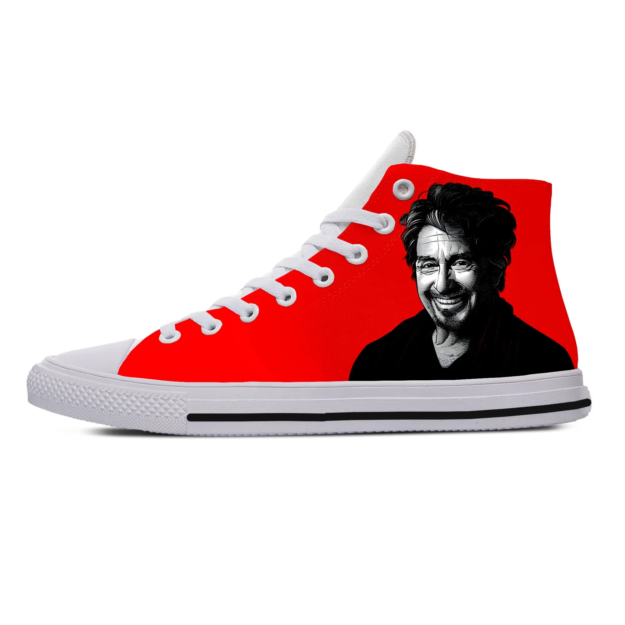 Hot Cool Fashion Al Pacino High Sneakers Men Women High Quality Handiness Casual Shoes High Help Lightweight Classic Board Shoes