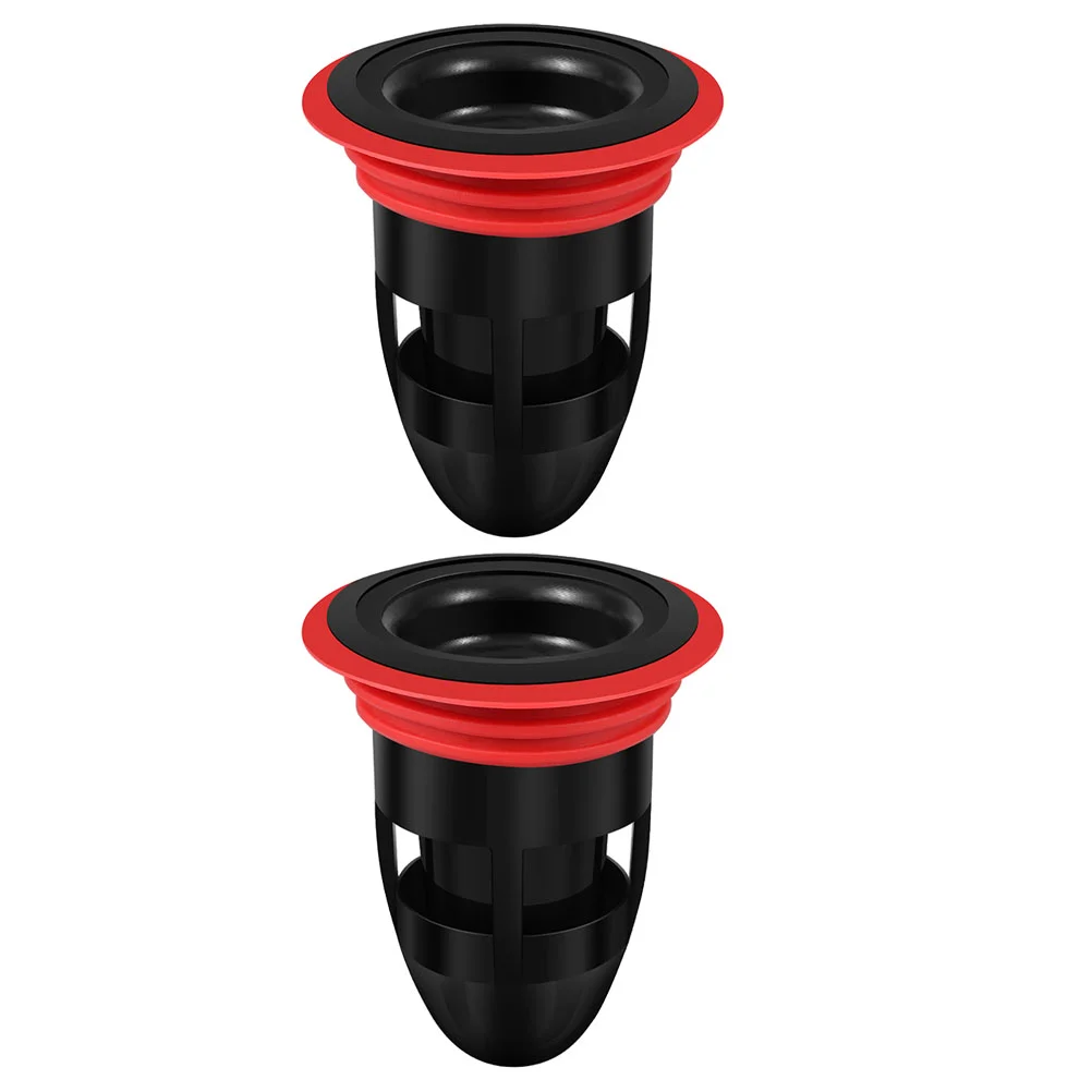 

2 Pcs Anti-clogging Floor Drain Core Filter Backflow Preventer Silica Gel Household Filters