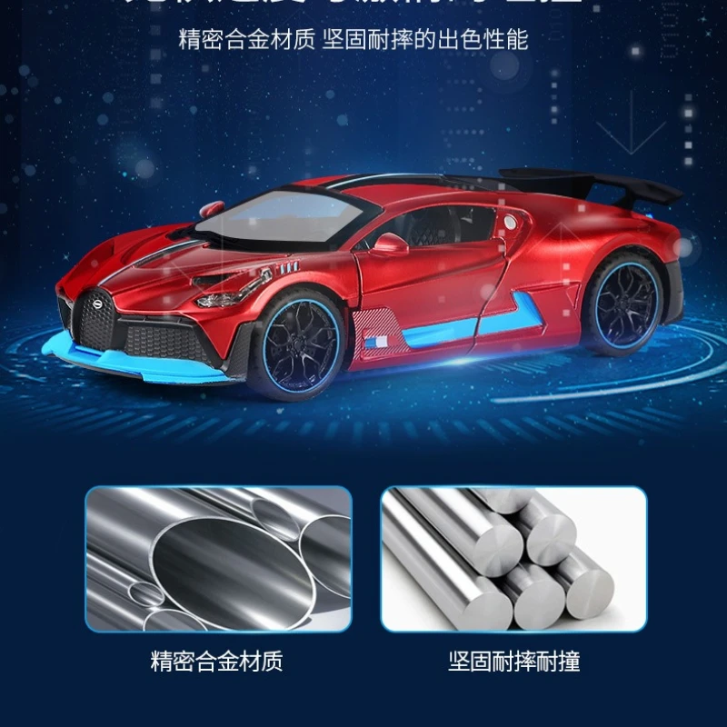 1:32 Divo Toy Car Metal Toy Alloy Car Die-cast Toy Vehicles Car Model Miniature Model Car Toys For Christmas Gift - 5
