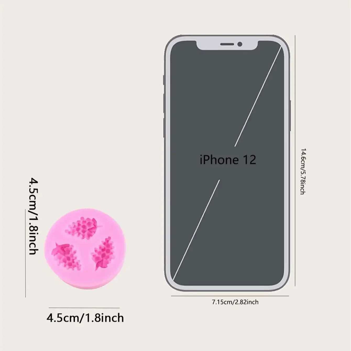 3 Hole Silicone Mold
