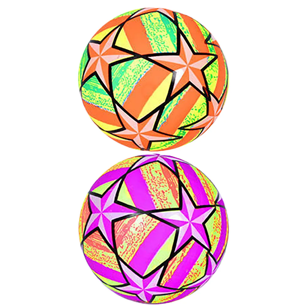 

Plastic Training Soccer Exercising Ball Toy Training Football Toy Outdoor Light Up Toy Gifts for Boys kids(Random Style)