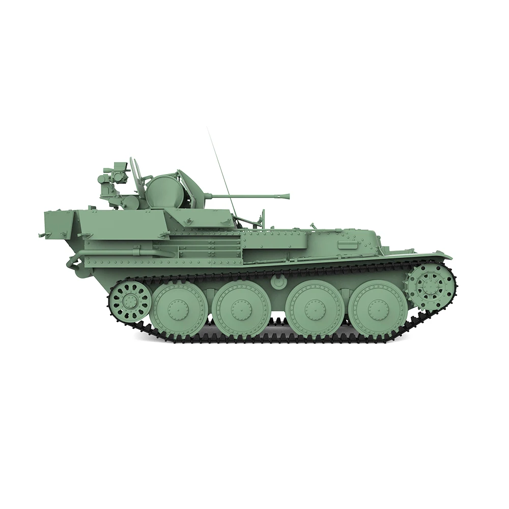 SSMODEL 1/144 밀리터리 모델 키트, 독일 38T Sd.Kfz.140 Flakpanzer 탱크, SS144727