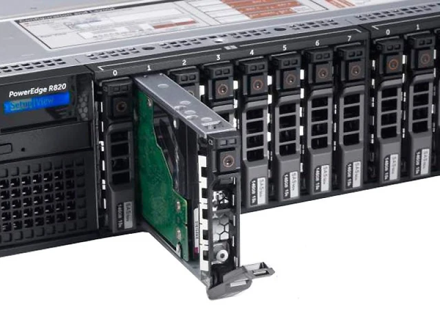 Vassoio HDD SAS/SATA 2.5" Per Server Dell - Caddy SFF G176J Per Rack R310/R410/R510/R610/R710/MD1220 - Foto 6