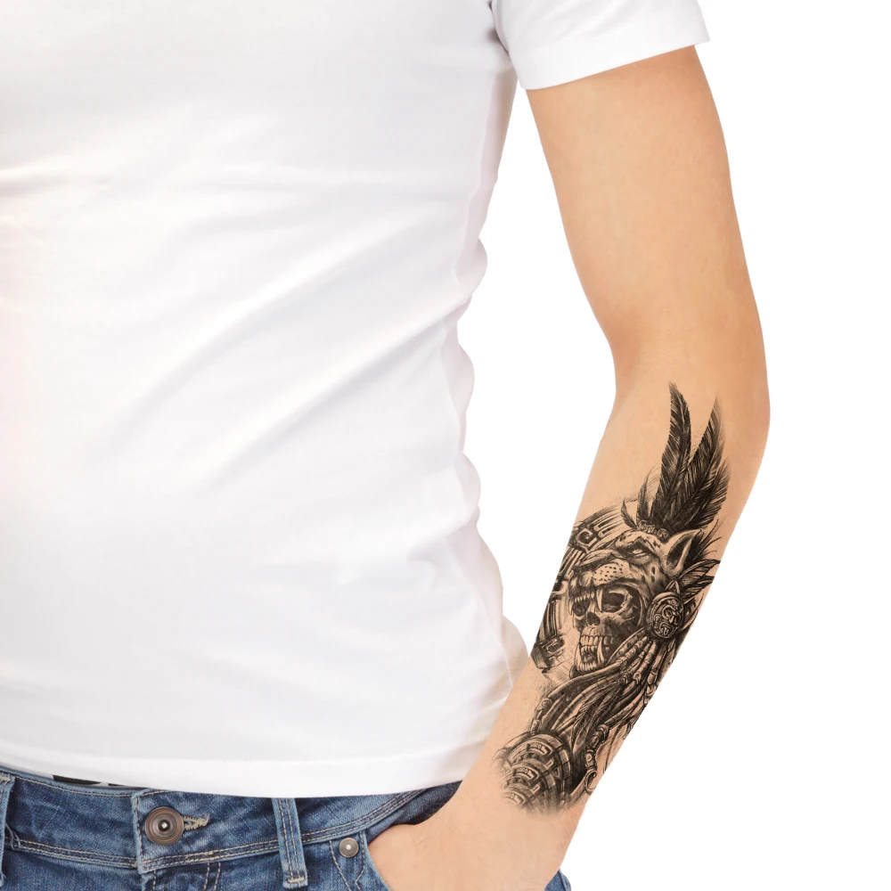 Temporary Tattoos 20Pcs/Set Waterproof Temporary Fake Tattoos Stickers Water Transfer Decals