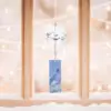 Top Circles of Wind Chime Glass Chimes Lantern Bell Solar Blue Japanese Student 6