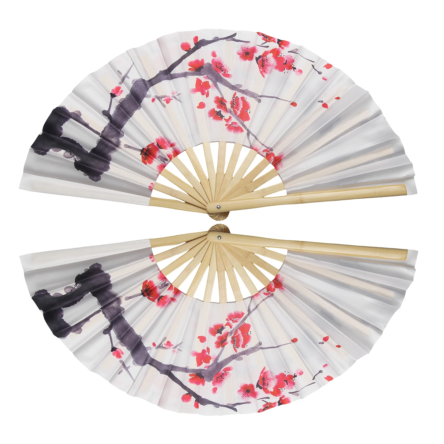 Bambus-Fan für rechte und linke Hände, Tai Chi-Performance-Fan, Kampfsport-Fan, Kung-Fu-Fans, Cosplay-Fan, schwarze Abdeckung, China, viele Muster – Detail 33