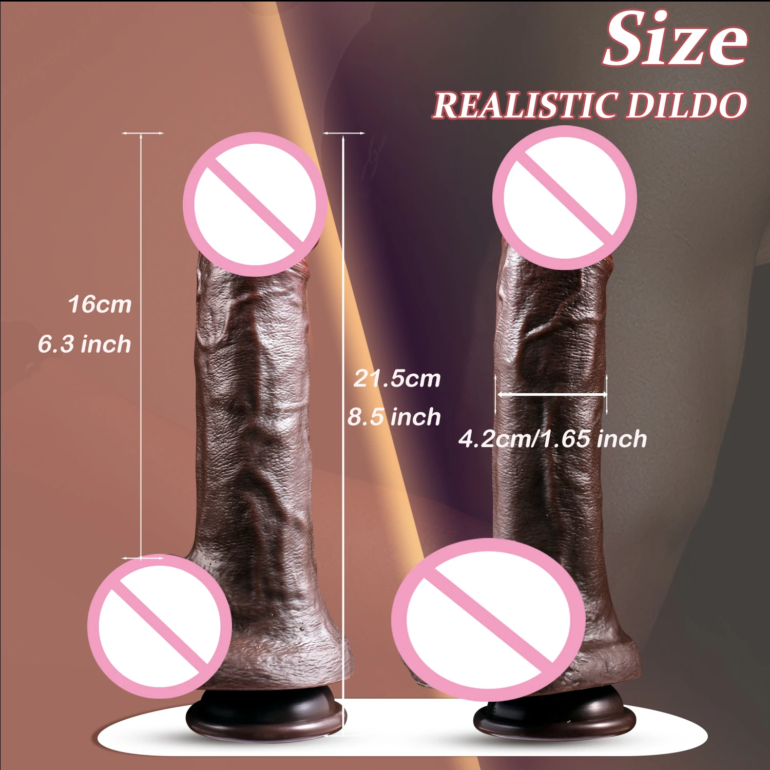 Sex Toys Realistic Skin Soft Thick Dildo Suction Cup Dick For Women