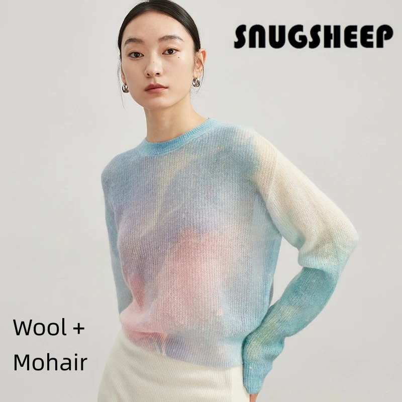 

Милый синий топ, Женский мохеровый шерстяной свитер, одежда, женские топы, Модный пуловер