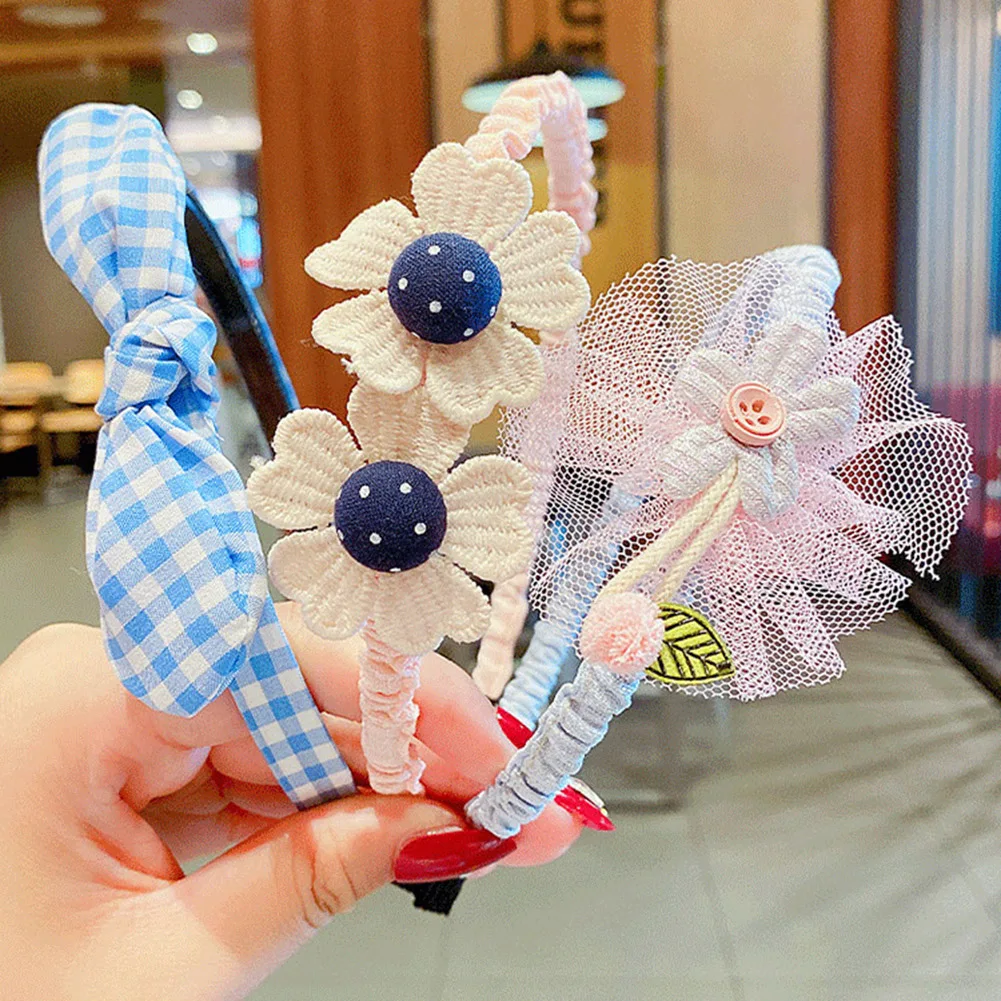 11 Candy Colors Bows Headbands For Girls Ribbon Hair Bow Bowknot