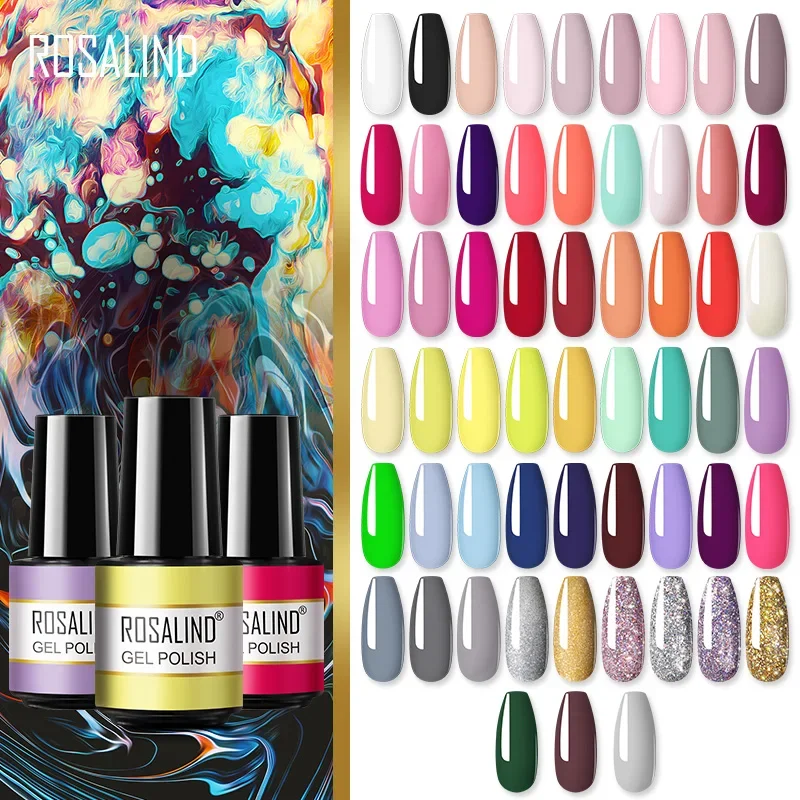 

7ml Nail Gel Polish UV Nail Gel Fashionable For Semi Permanent Base Top Coat Manicure Soak Off Varnishes Nail Art