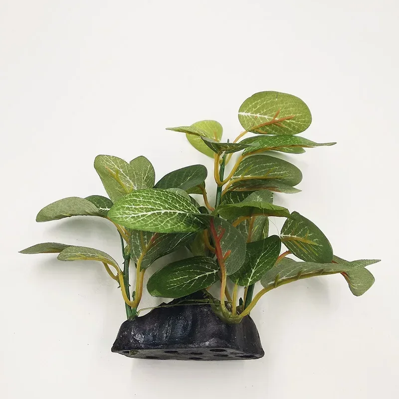 Fish Tank Ornaments Artificial Plants Artificial Aquarium Plants Fish Tank Decorations Aquarium Ornaments New Plastic Aquarium Plant Decor Fish Tank Submersible Artificial Grass Ornament Decoration