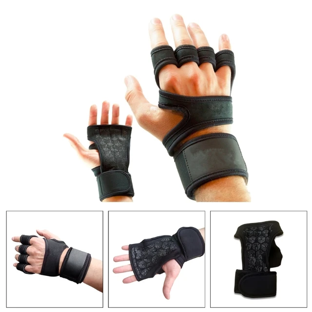 Gants Musculation avec protection poignet PROTECTION +