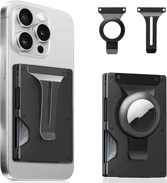 Magnetic Durable Phone Wallet - Heavy Duty Card Holder Gift