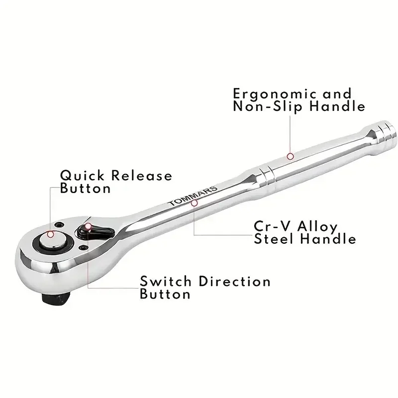 72 teeth short shank auto repair tool wrench quick ratchet wrench head 5