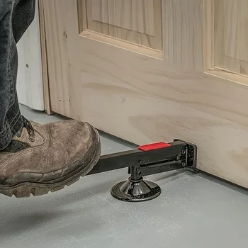 Strumento per l'installazione manuale delle porte per carichi pesanti: sollevatore per porte in metallo con maniglia ergonomica per porte in legno duro e legno tenero, nessuna alimentazione richiesta