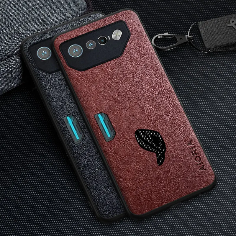 Custodia Per Asus Rog Phone 7 6 Funda Classic Premium Pu Cover In Pelle Per Asus Rog Phone 6 Case Coque