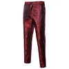 Punk Gothic Men Party Performance Steampunk Cosplay Victorian Pants Street Court Pattern  Colombian Woman Denim Noble Longs 2