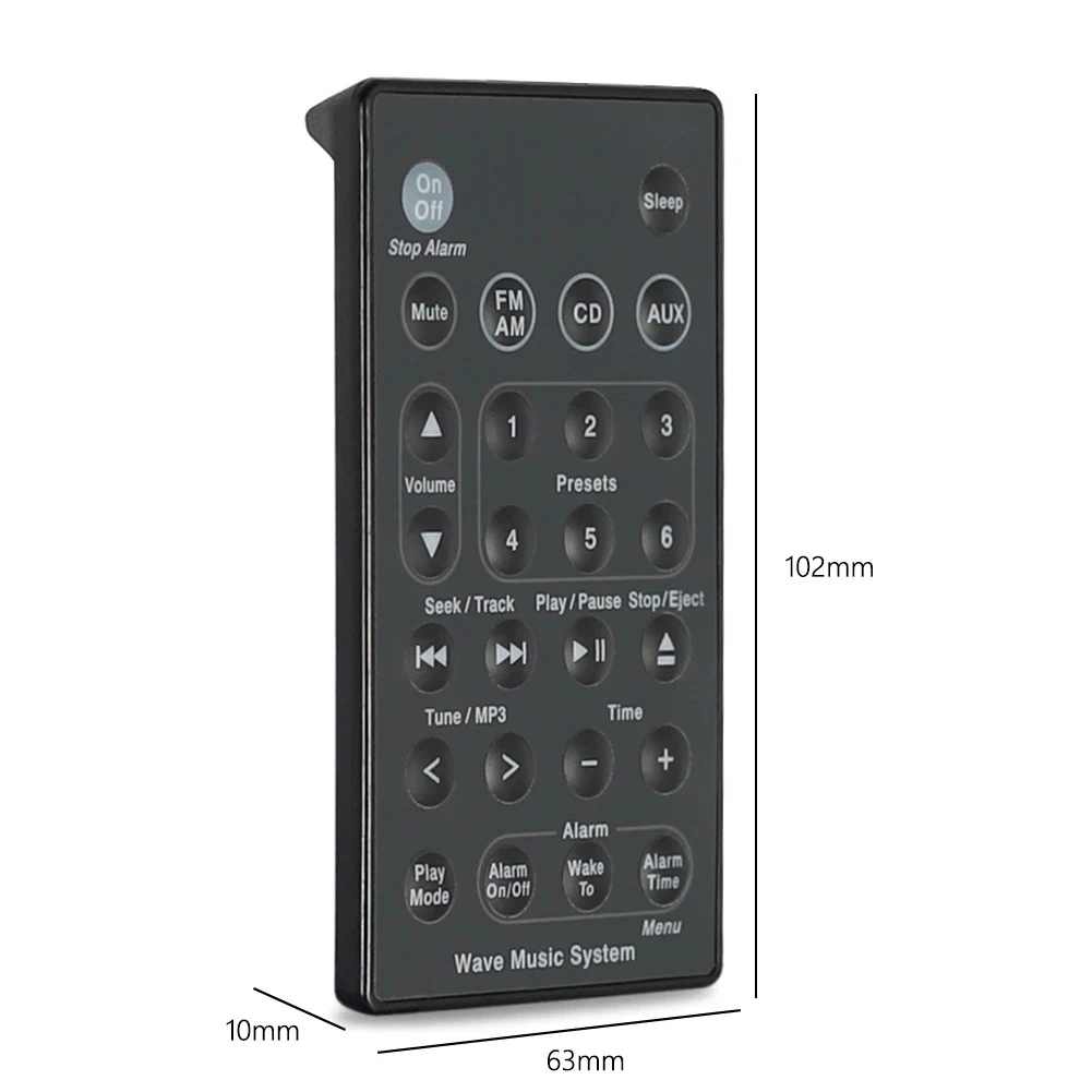 Smart Speaker Remote Control Replacement for Bose Wave SoundTouch Music Radio System I II III IV Wireless Controller
