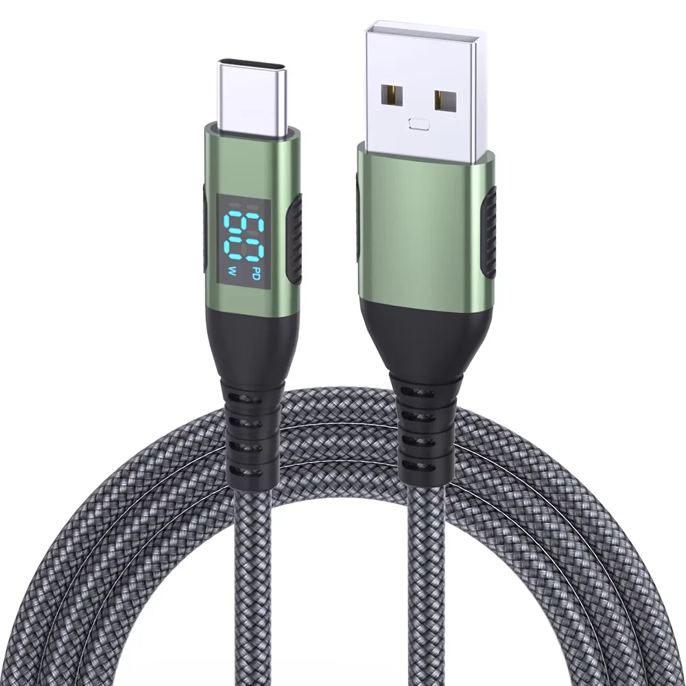 High quality 1PC USB To Type C Cable 60W Fast thumbnail 1