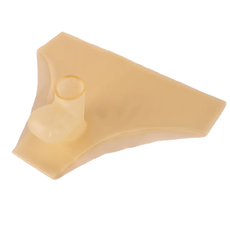Nature Latex Men Condom Underwear Penis Sheath Brief Panties Ultra Thin Fetish Lingerie