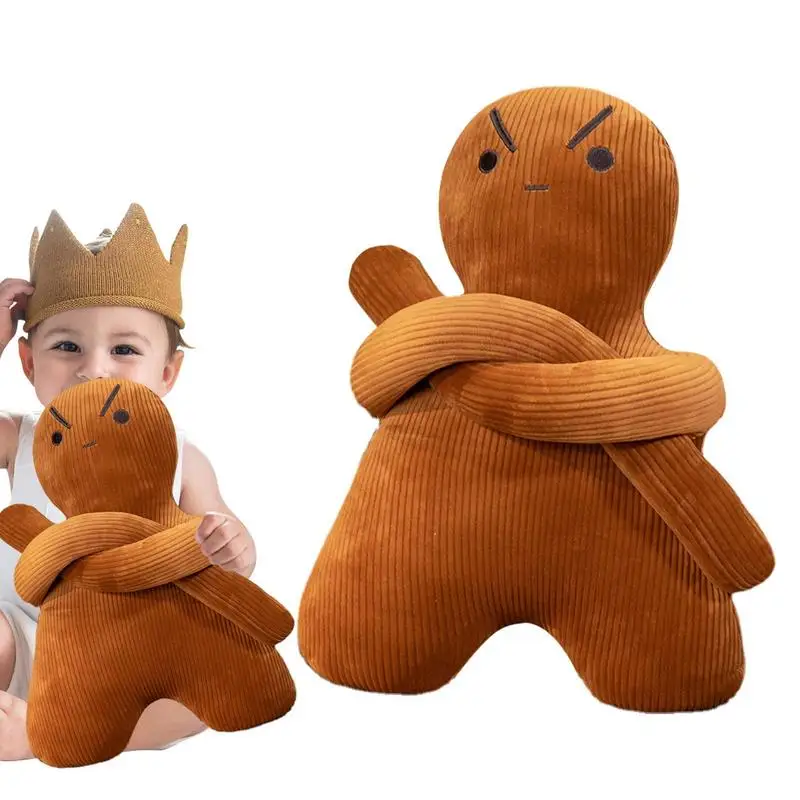 Human Stuffed Toy Plush Human Stuffed Toys Comfortable Human Shape Design Gift For Kids Girl Boy On Birthdays & Special fat little kwai full set of stickers girl decorative hand book and paper tape special oil tape