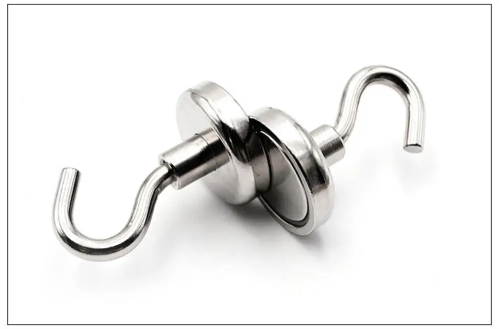 Description Picture 4 of item10pcs Magnetic Hooks D10 D12 D16 Multifunction Magnetic Hook Heavy Duty Wall Hooks Hanger Super Strong Neodymium Magnet Hook New