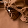 Cotton Fitted Sheet 90x200 160x200cm with Elastic Bands Non Slip Adjustable Mattress Covers for Single Double King Queen Bed 5