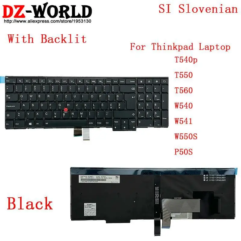 L570 P50S T560 W540 T540P W541 T550