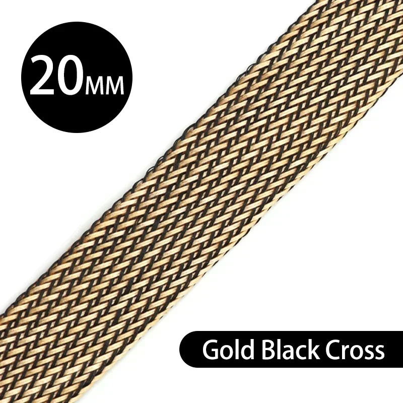 Gold Black Cross