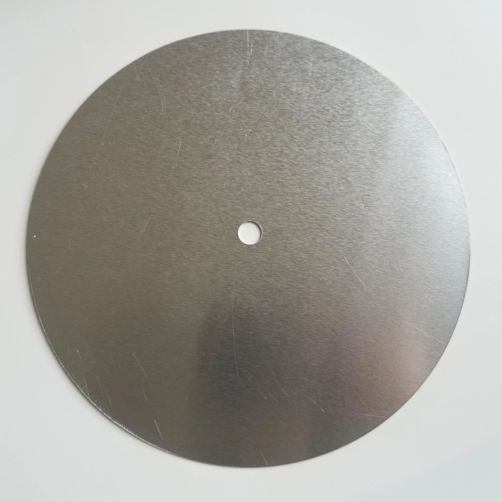 Vintage 180mm Quartz Wall Clock Dial with Aluminum Finish for Bedroom and Living Room Decor